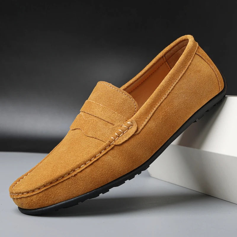 Alex – Mocasines de Gamuza con Estilo Atemporal