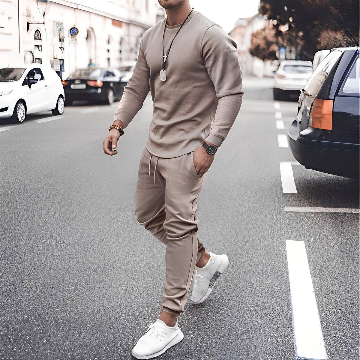 Dwayne - Conjunto de pantalones acogedor y cálido