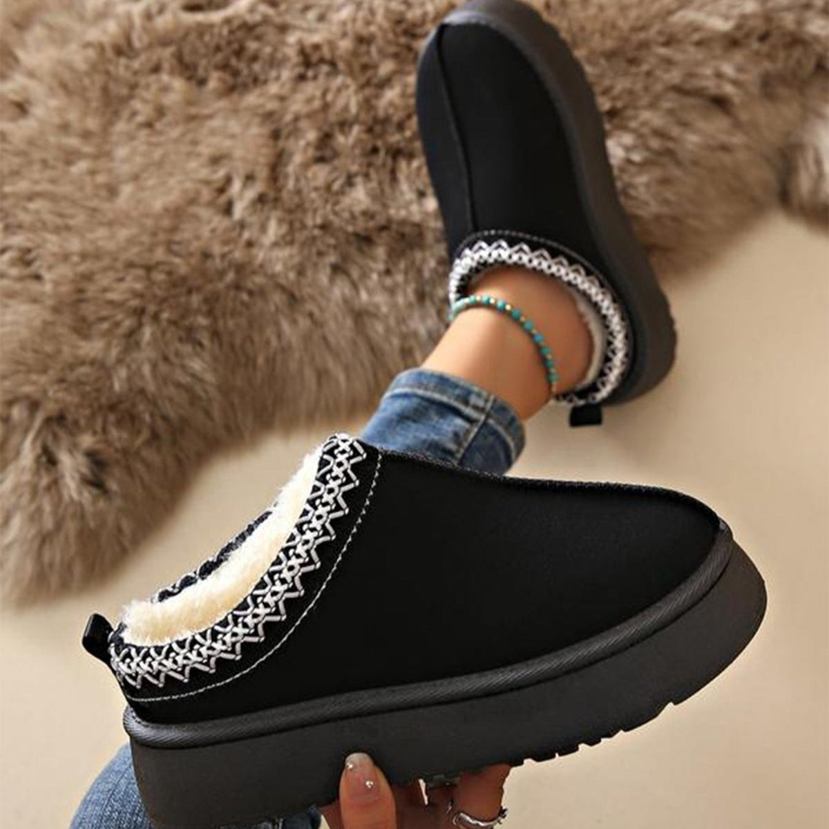Audrey - Botas de nieve acogedoras y cálidas