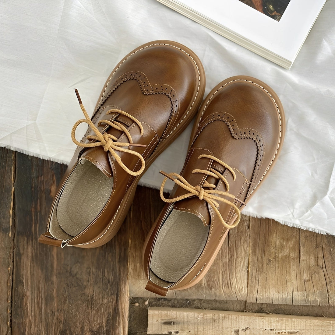 Vanessa - Zapatos Oxford clásicos para damas