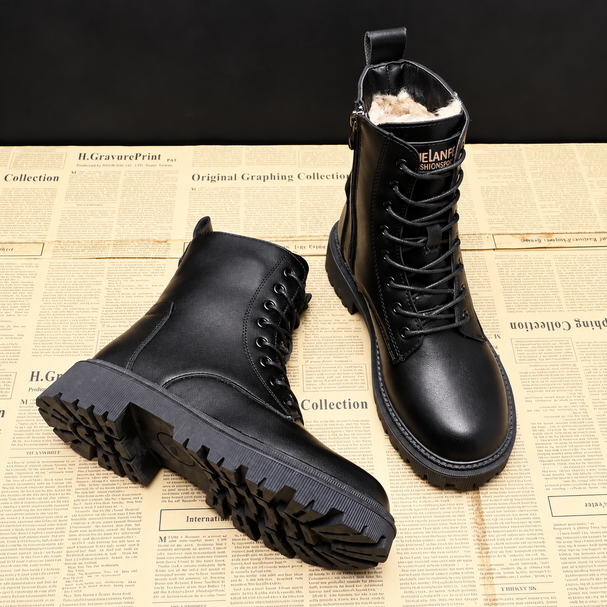 Delphine – Botas de invierno negras