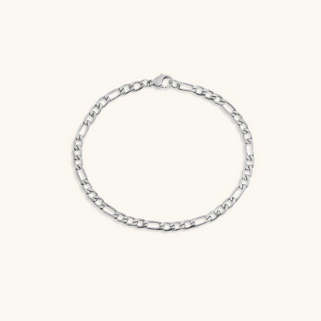 Saturn - Pulsera de cadena dorada