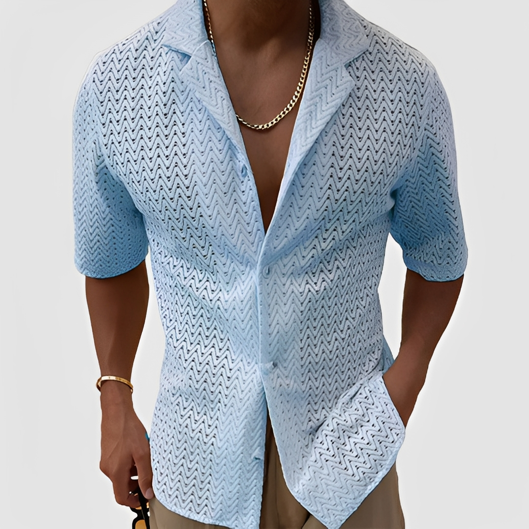 Bernie - Camisa veraniega transpirable para hombre