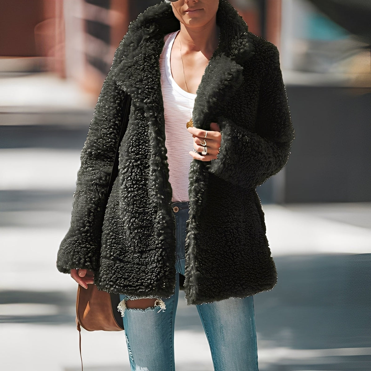 Catharine - Chaqueta elegante y acogedora