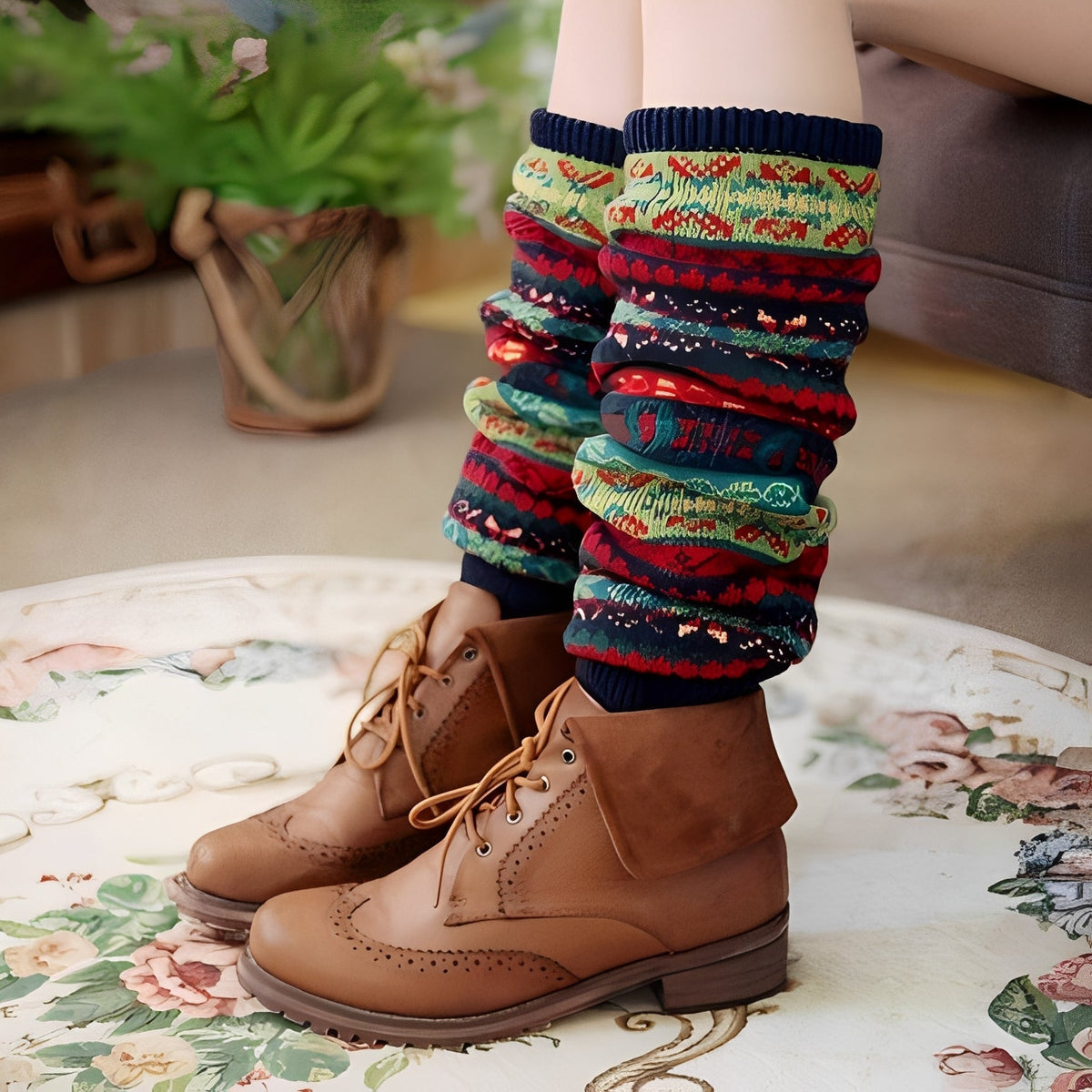 Suzanna - Calcetines estilosos y cálidos