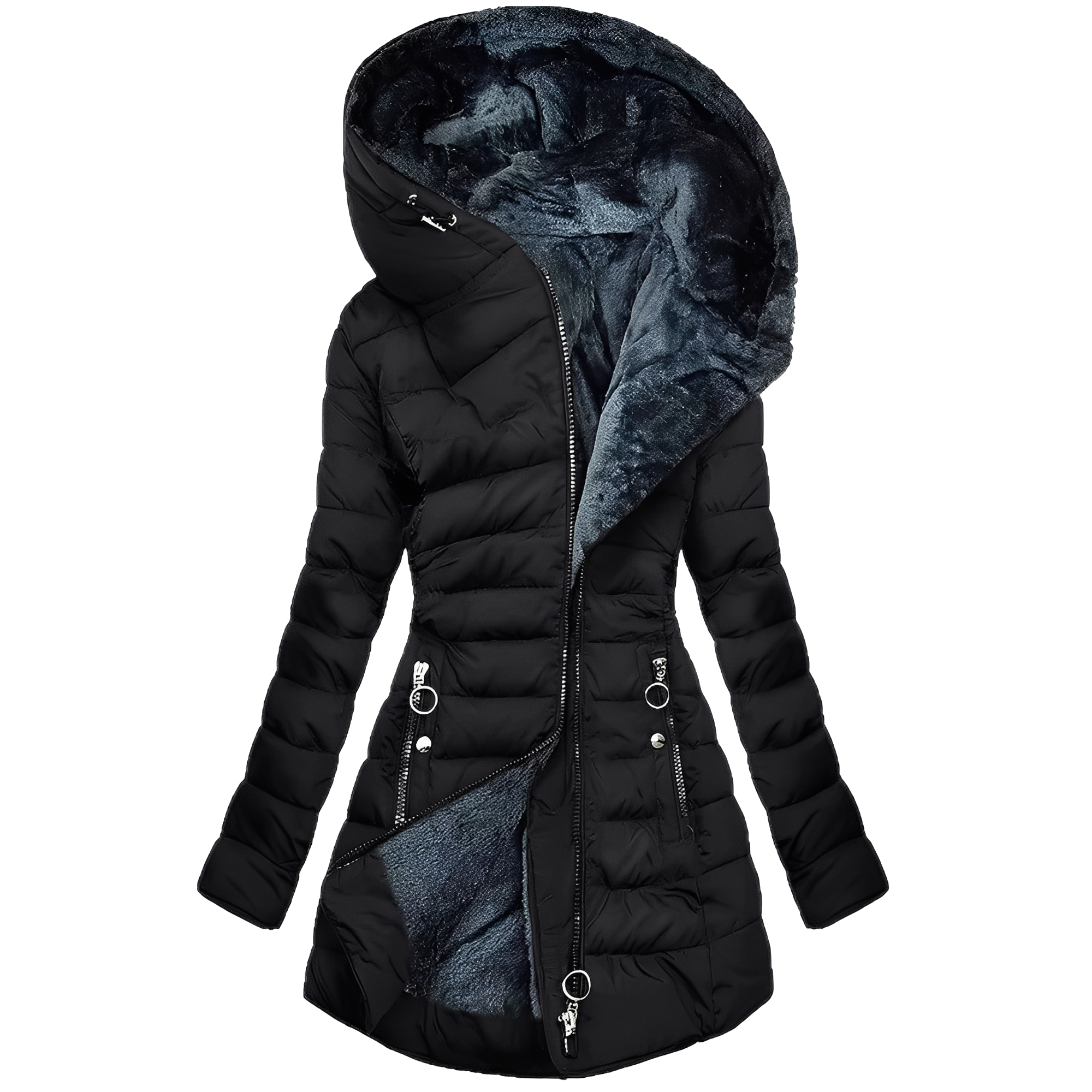 Jasmine - Chaqueta moderna con capucha para mujeres