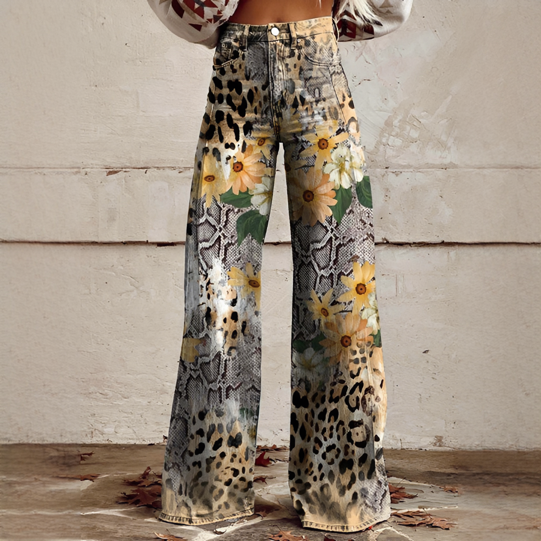 Shannon - Pantalones Anchos y Elegantes