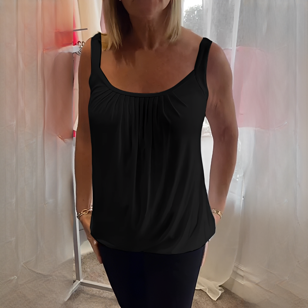 Catlyn - Top Sin Mangas Casual