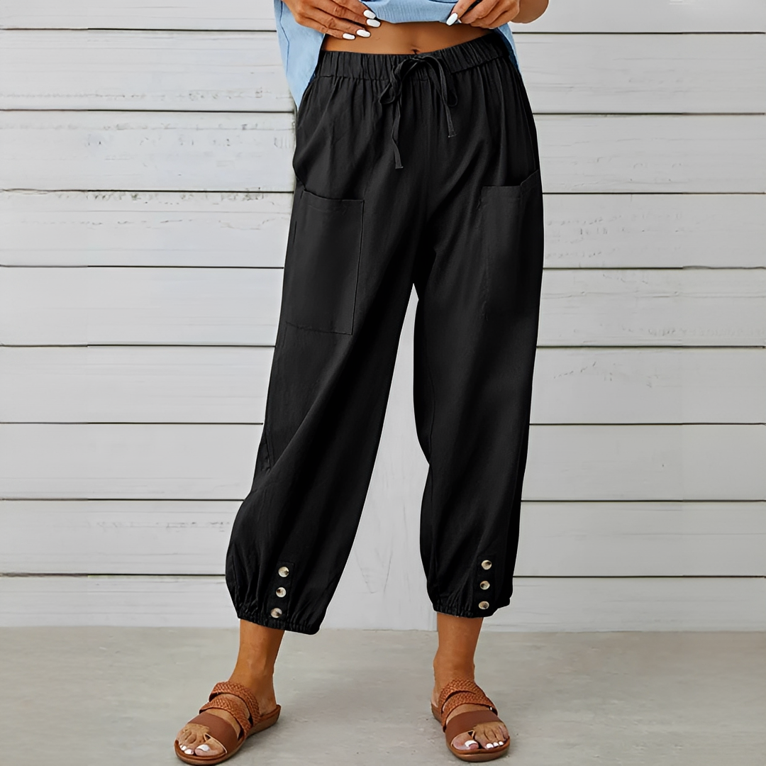 Scarlett - Pantalones Cómodos con Cordón