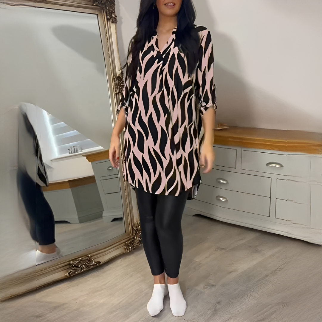 Desiree - Blusa Elegante con Cuello en V
