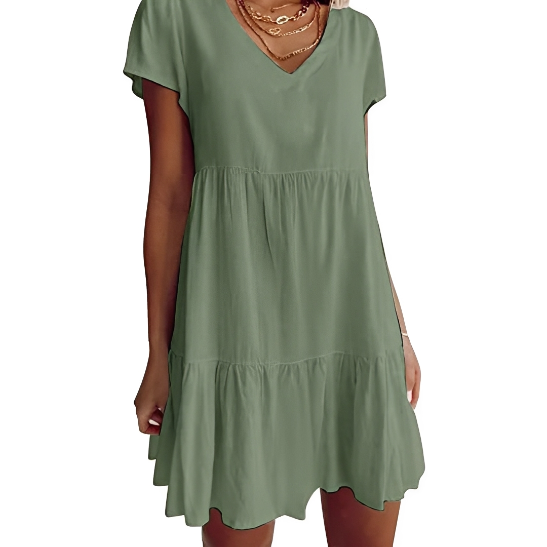 Judith - Mini Vestido Suelto Casual