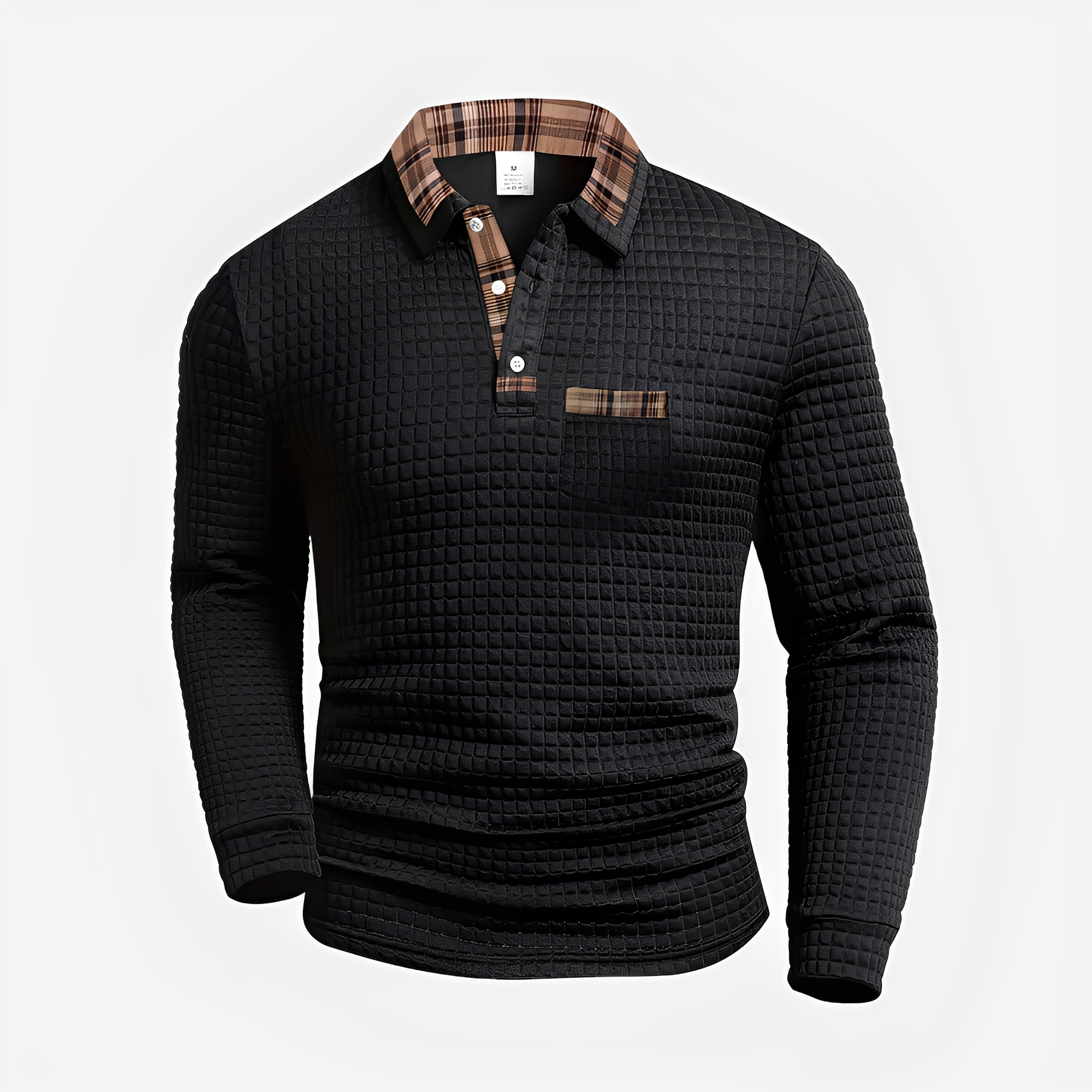 Morris - Polo elegante de manga larga