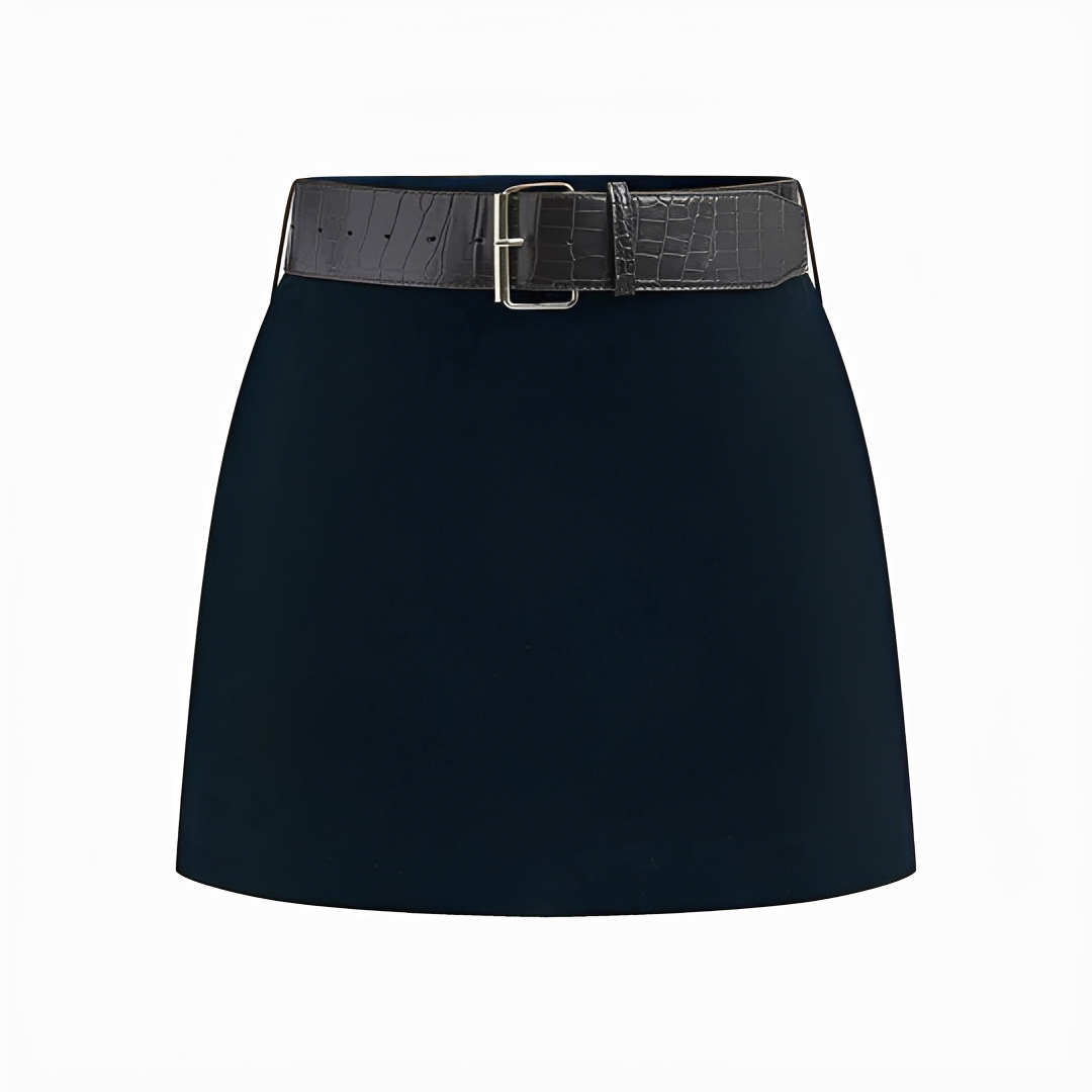 Shelou - Falda Mini Sofisticada