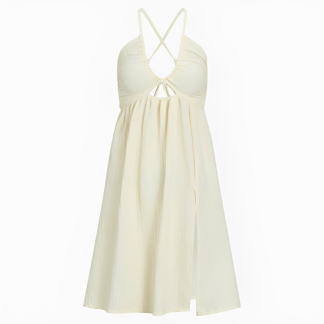 Edna - Vestido midi sin espalda y elegante