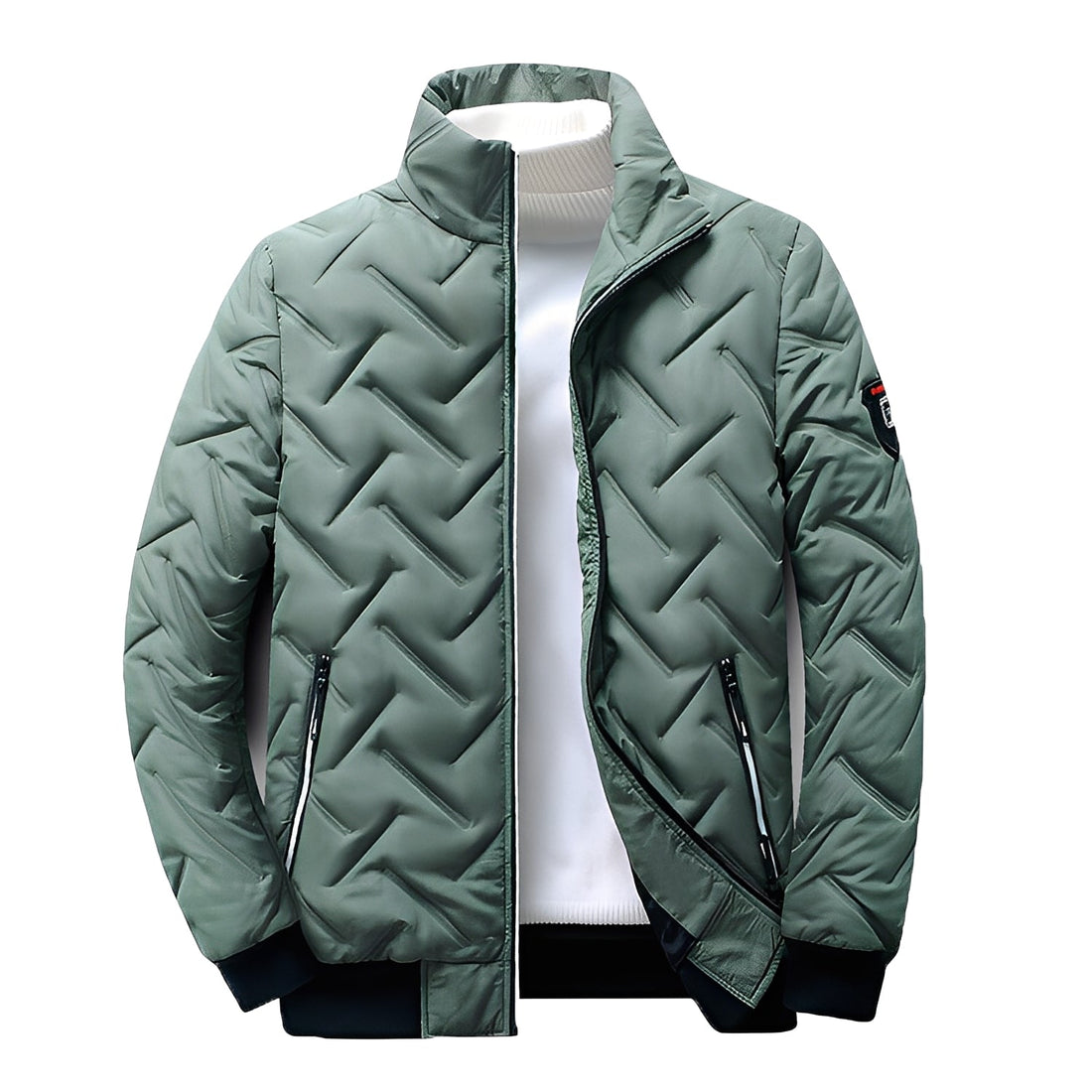 Tanner - Chaqueta con cremallera suave y cómoda