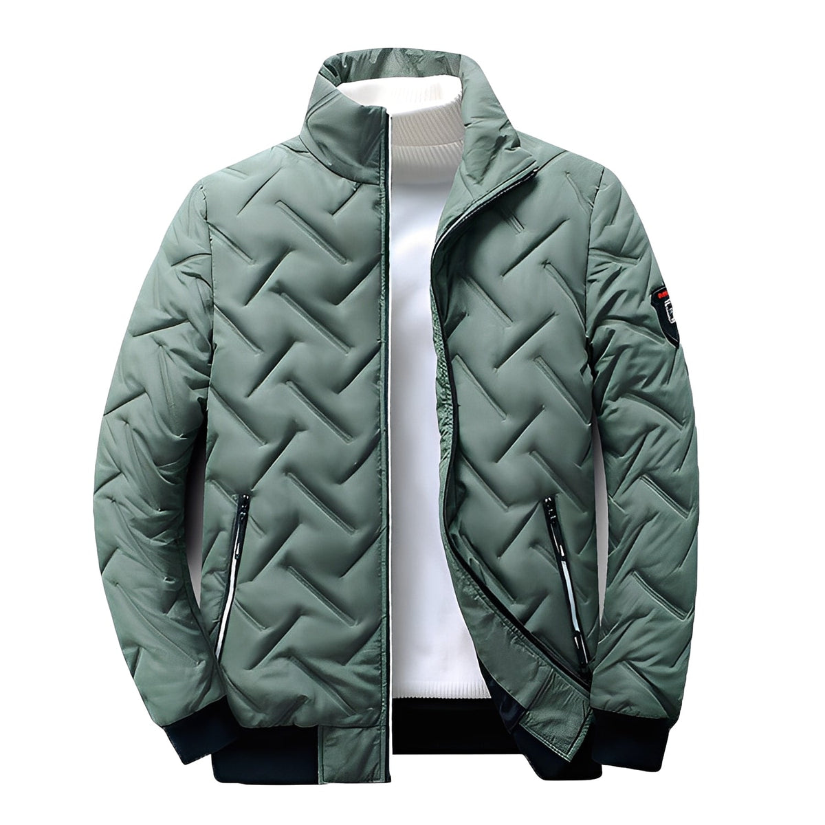 Tanner - Chaqueta con cremallera suave y cómoda