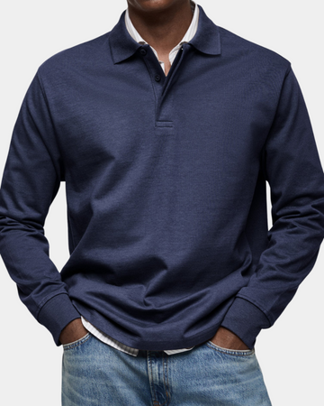 Oliver - Camiseta polo de manga larga
