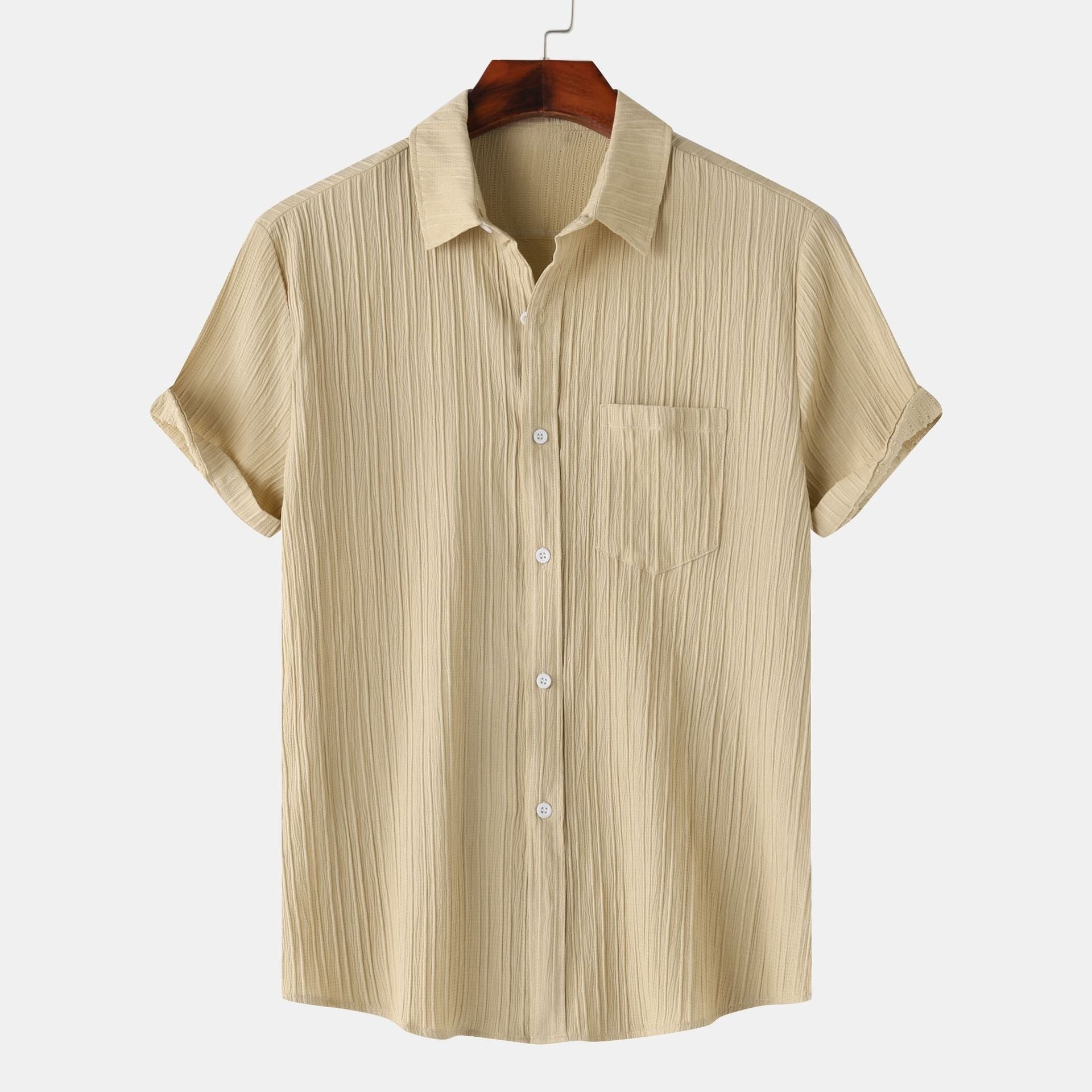 Jakub - Camisa Casual de Manga Corta