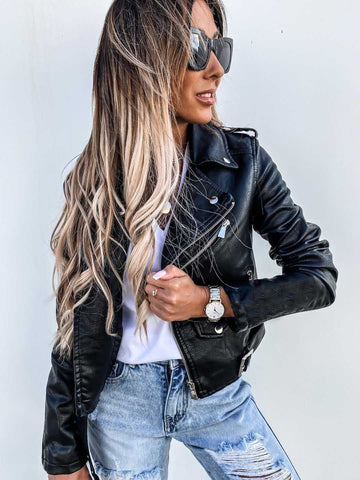 Alivia - Chaqueta elegante con cremallera para mujer