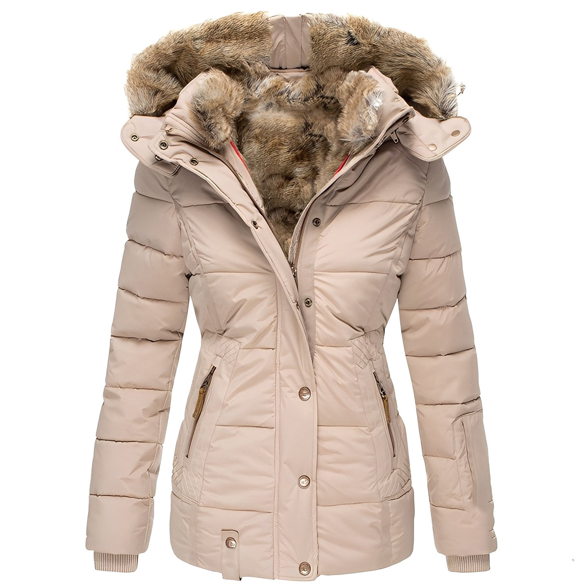 Romilly - Chaqueta estilosa y cálida con capucha