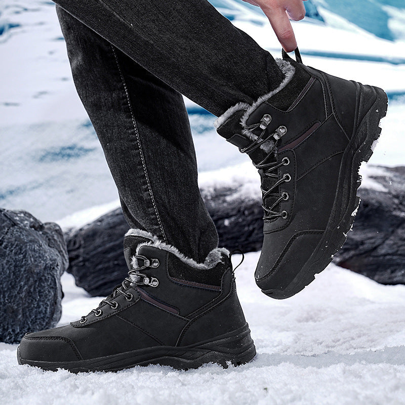 Franklin - Botas de invierno sólidas y calurosas