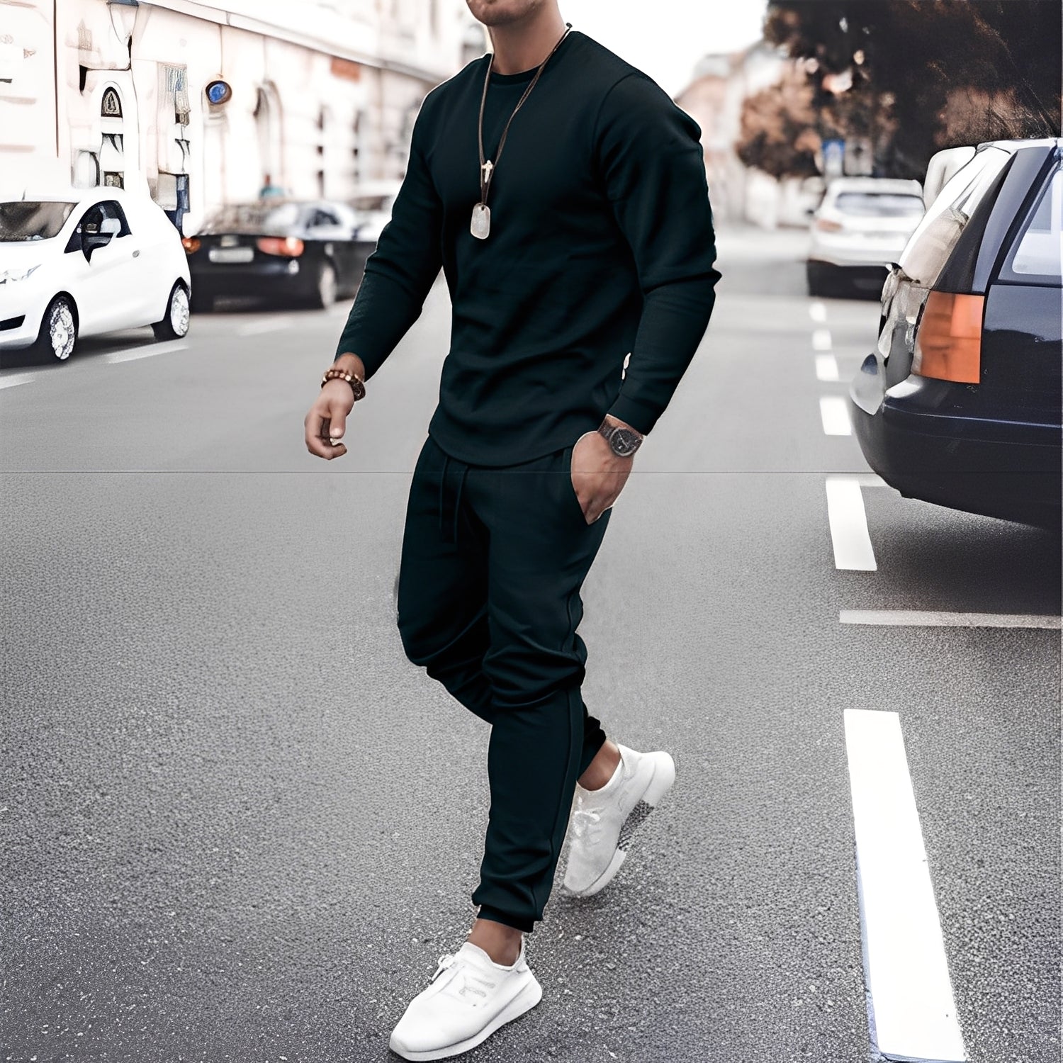 Dwayne - Conjunto de pantalones de estilo moderno