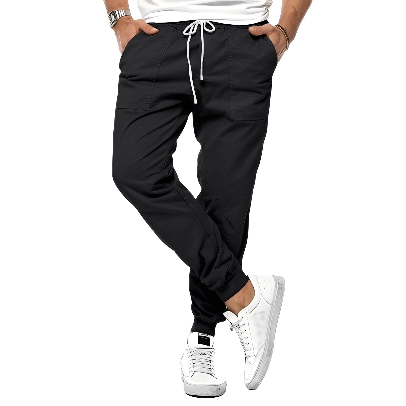 Cooper - Pantalones elásticos casuales para hombres