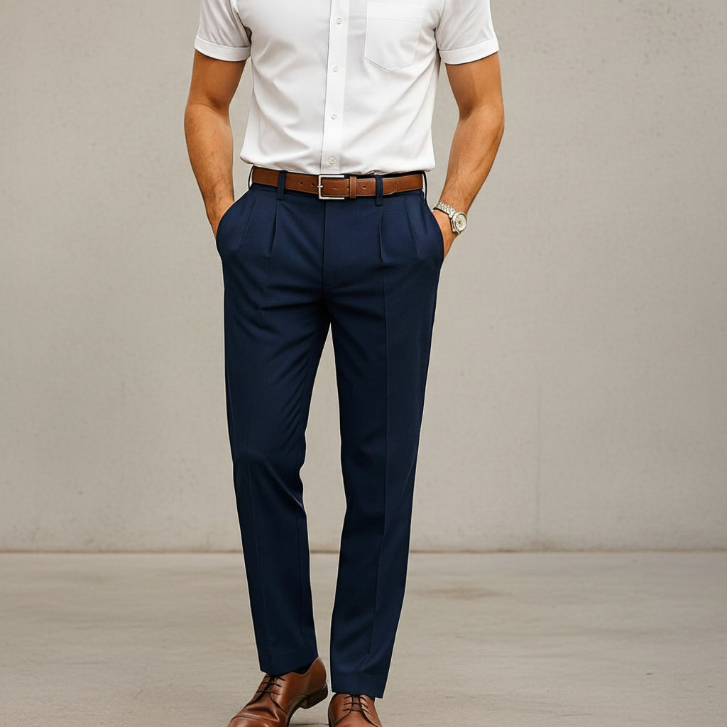 Brandon - Pantalones Rectos Formales