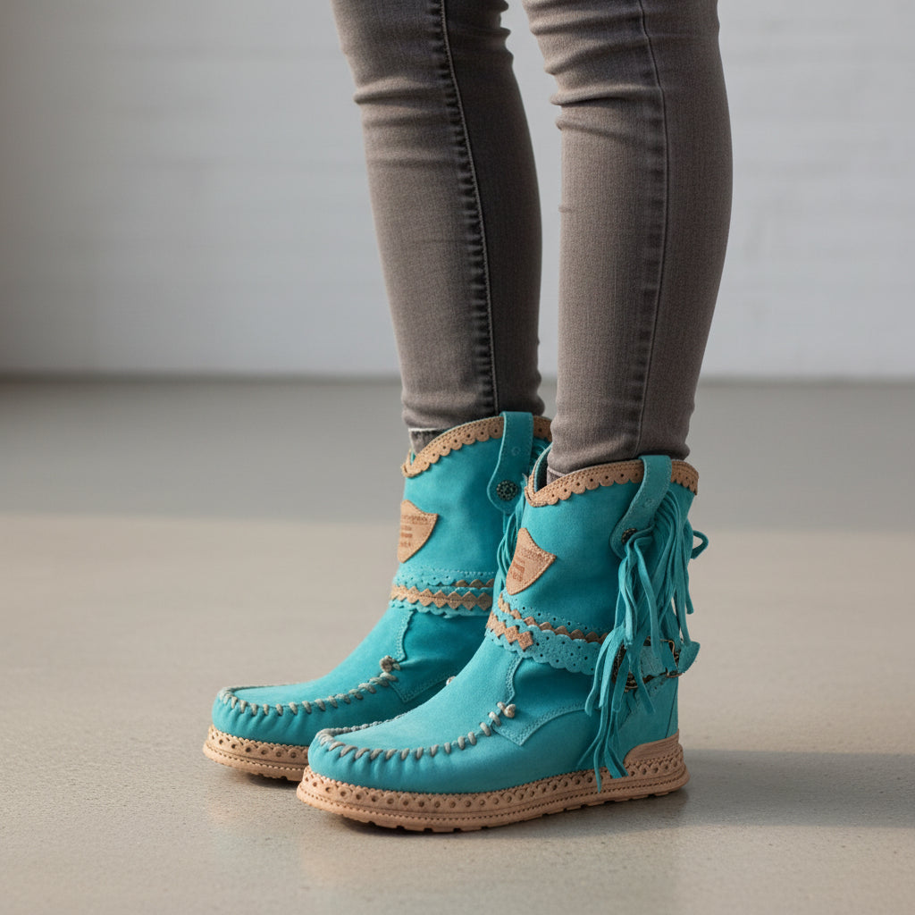 Brianna - Botines Boho Estilosos