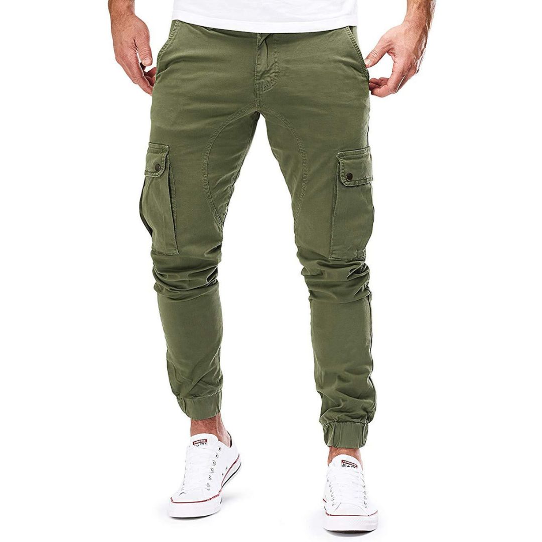 Jayden - Pantalón cargo moderno con corte slim-fit