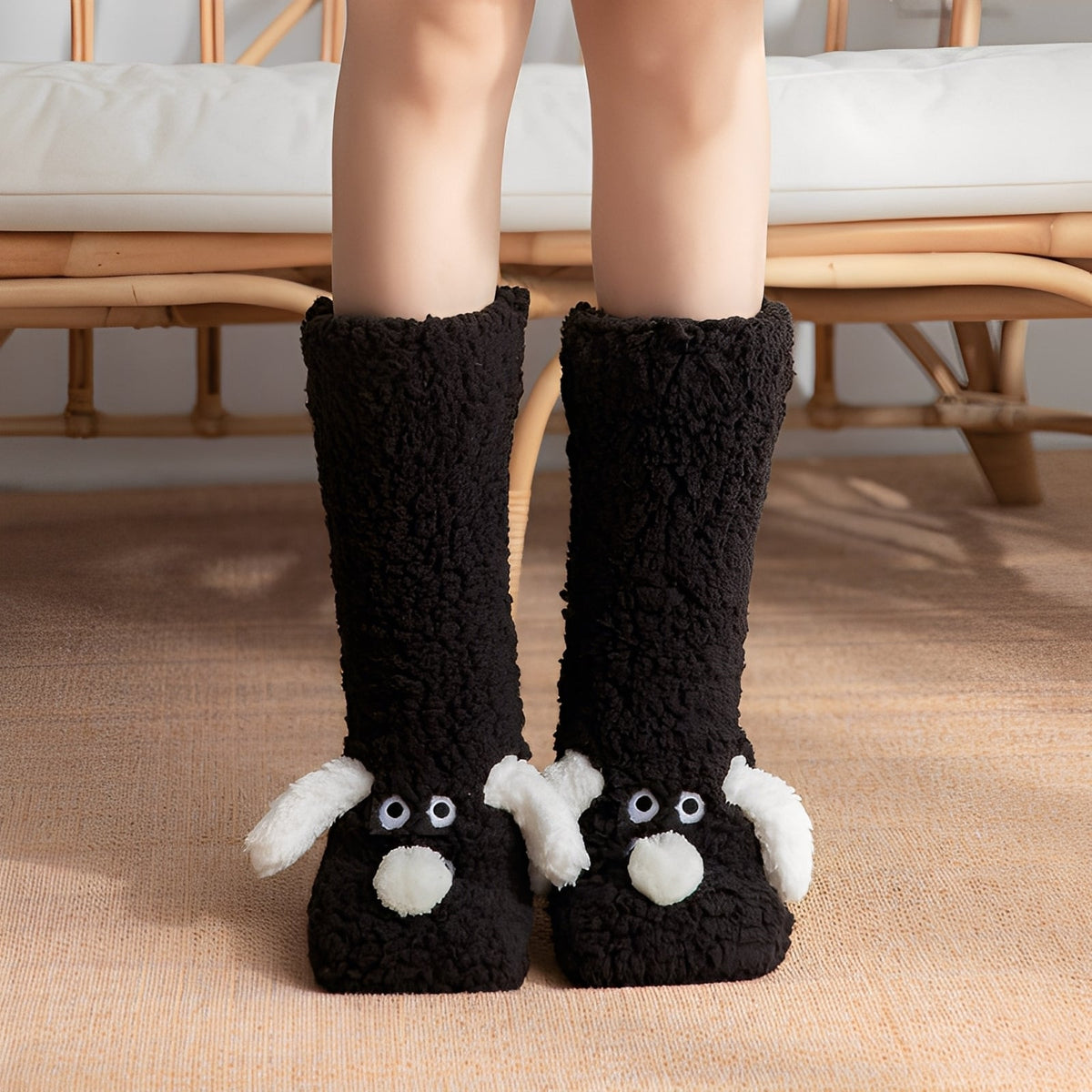 Krystelle - Calcetines elegantes y cálidos