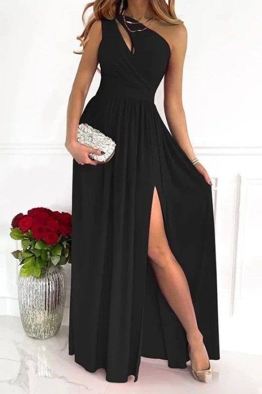 Yesha - Elegante Vestido de Noche Asimétrico