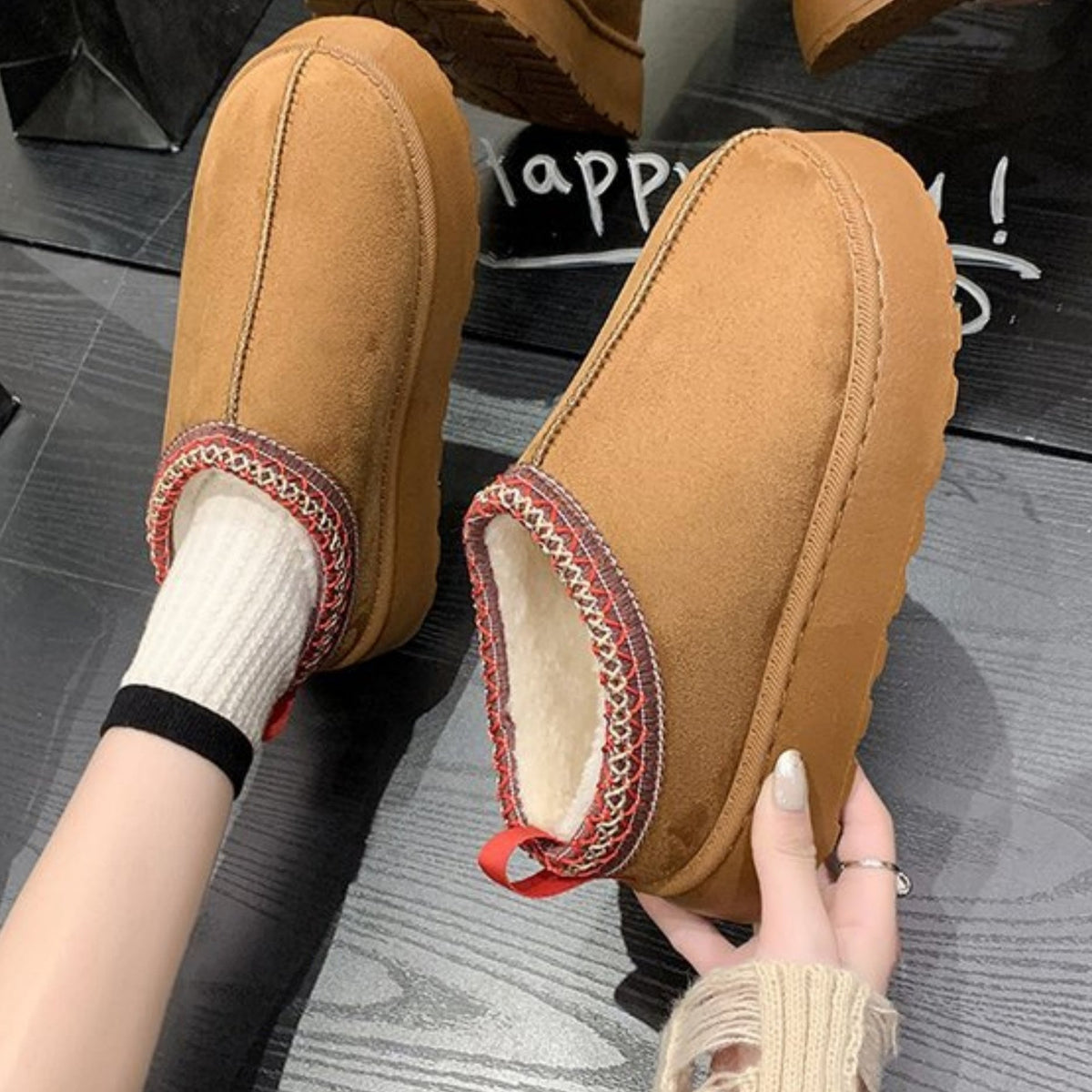 Audrey - Botas de nieve acogedoras y cálidas
