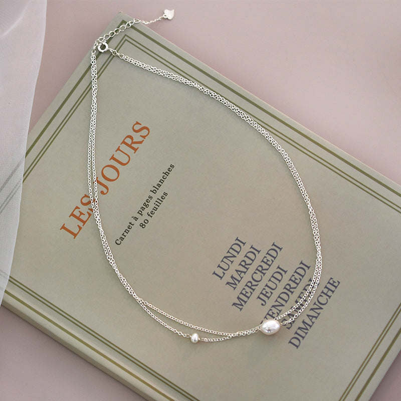 Serenity Shine – Collar de perlas de agua dulce