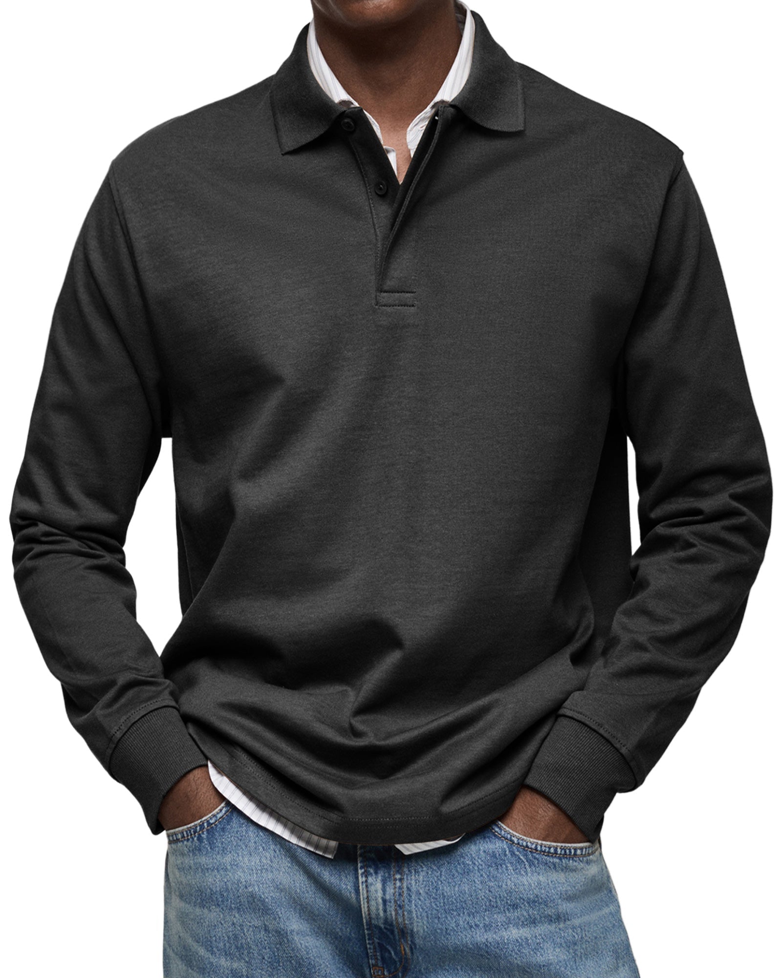 Oliver - Camiseta polo de manga larga