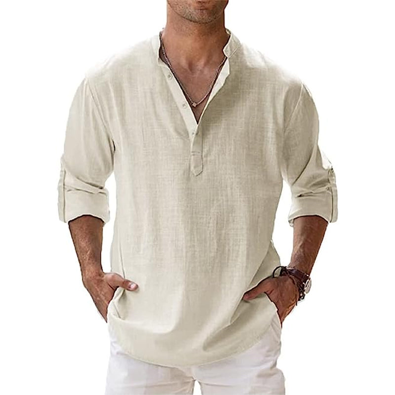 Adamus - Hombres Primavera & Verano Camisa