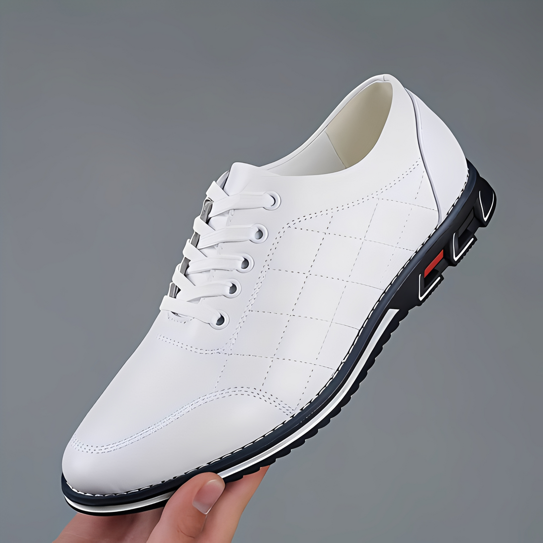 Edvin - Zapatos casuales con cordones de moda para hombre