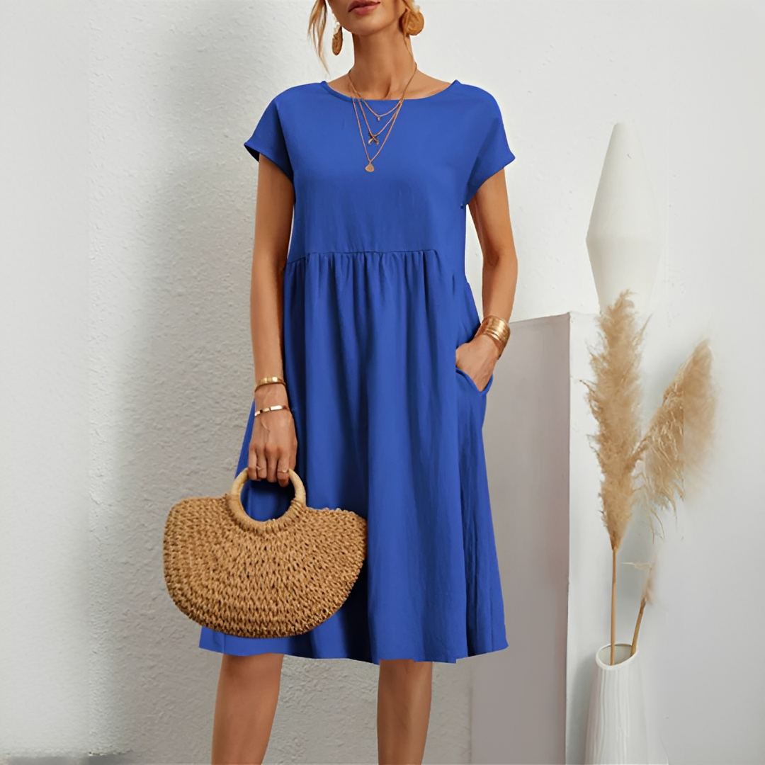 Evalyn - Vestido Midi Elegante