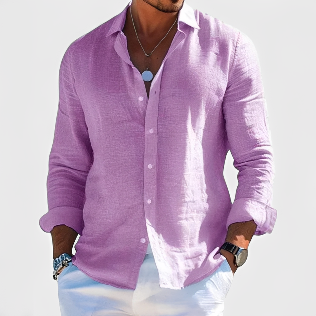 Jayrold – Camisas hombres – cómodas para días cálidos