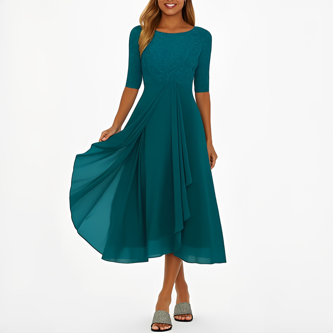 Florencia - Vestido midi sofisticado