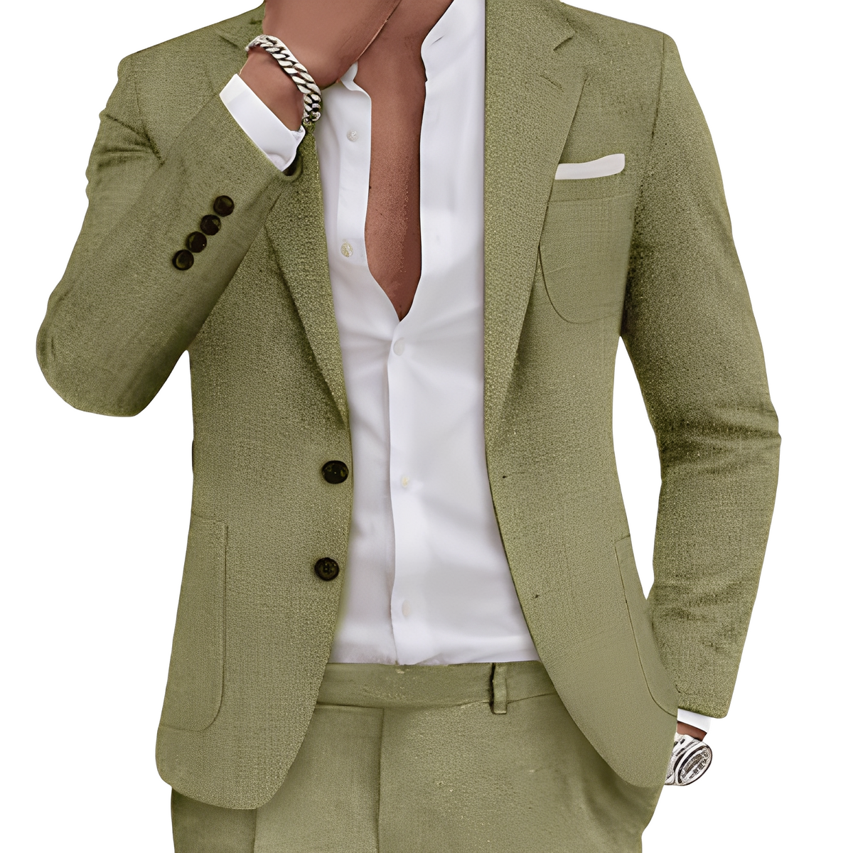 Clinton - Traje elegante y robusto