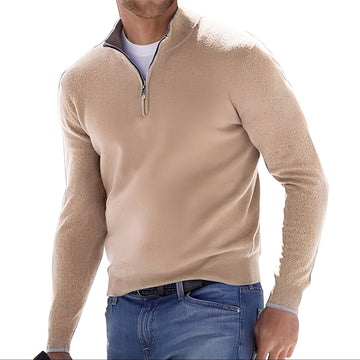 Ralph - Suéter cómodo para hombres con cremallera