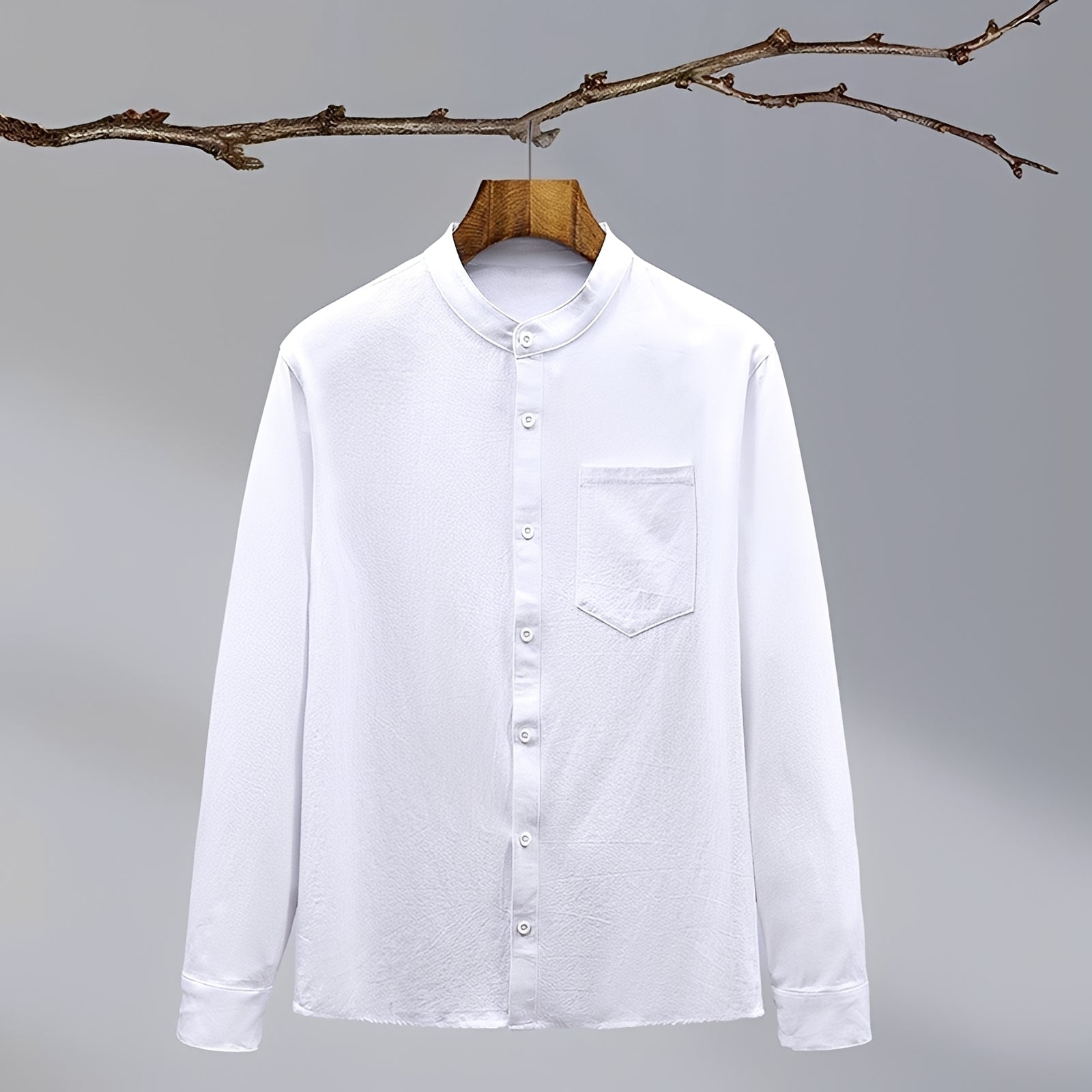 Maxwell - Camisa Cómoda de Manga Larga