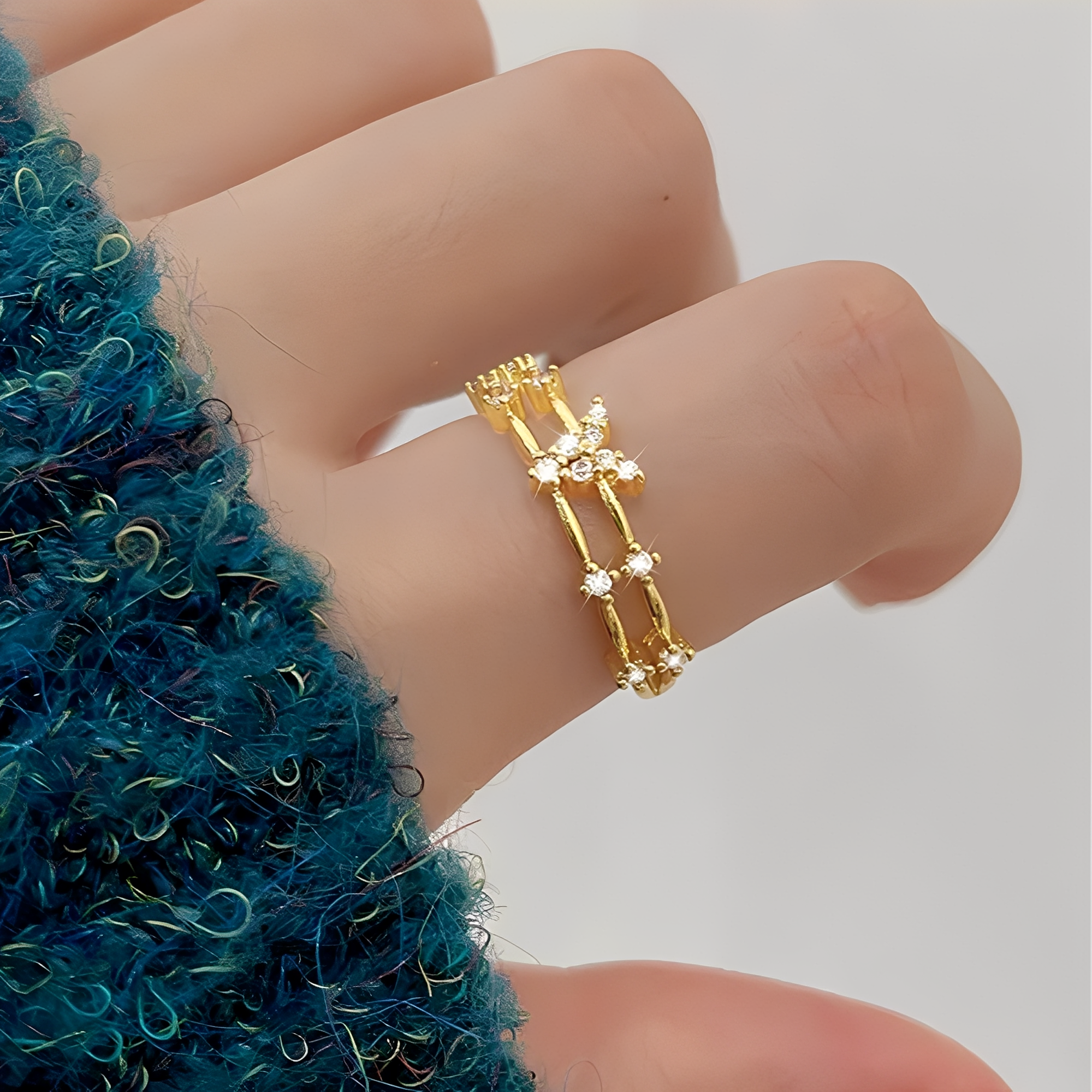 Verna – Anillo elegante de mariposa