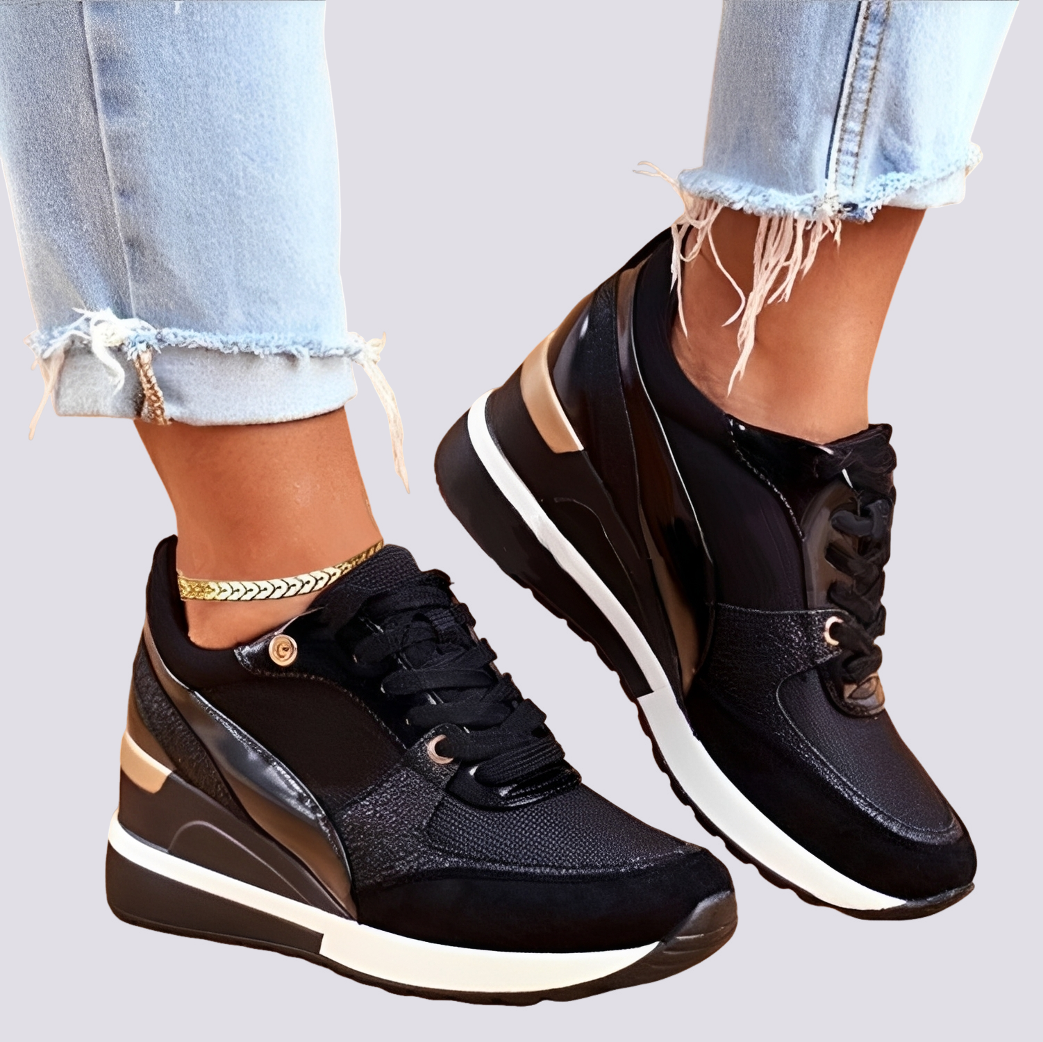 Demi - Zapatillas con Plataforma Estilosas