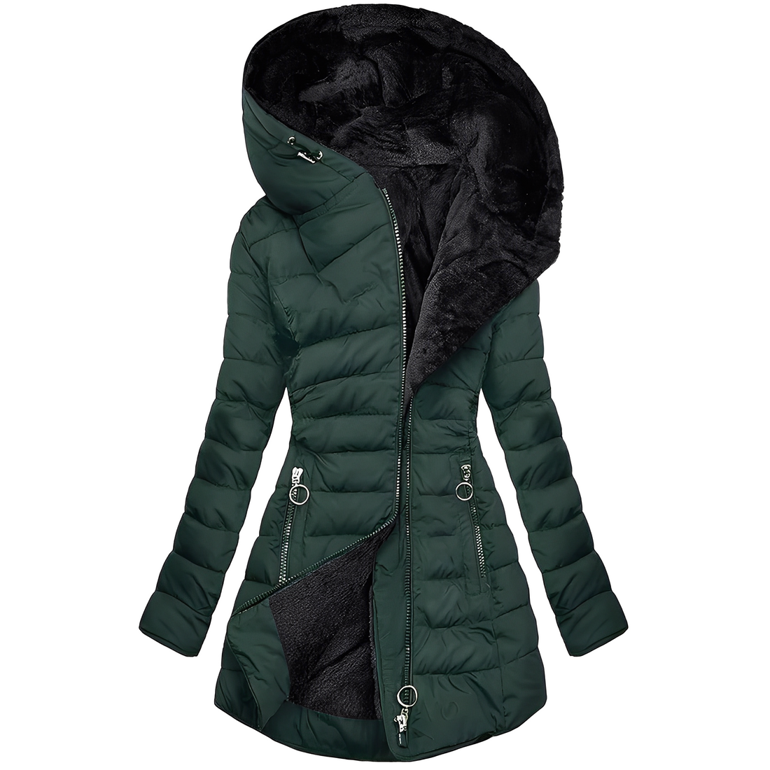 Jasmine - Chaqueta moderna con capucha para mujeres