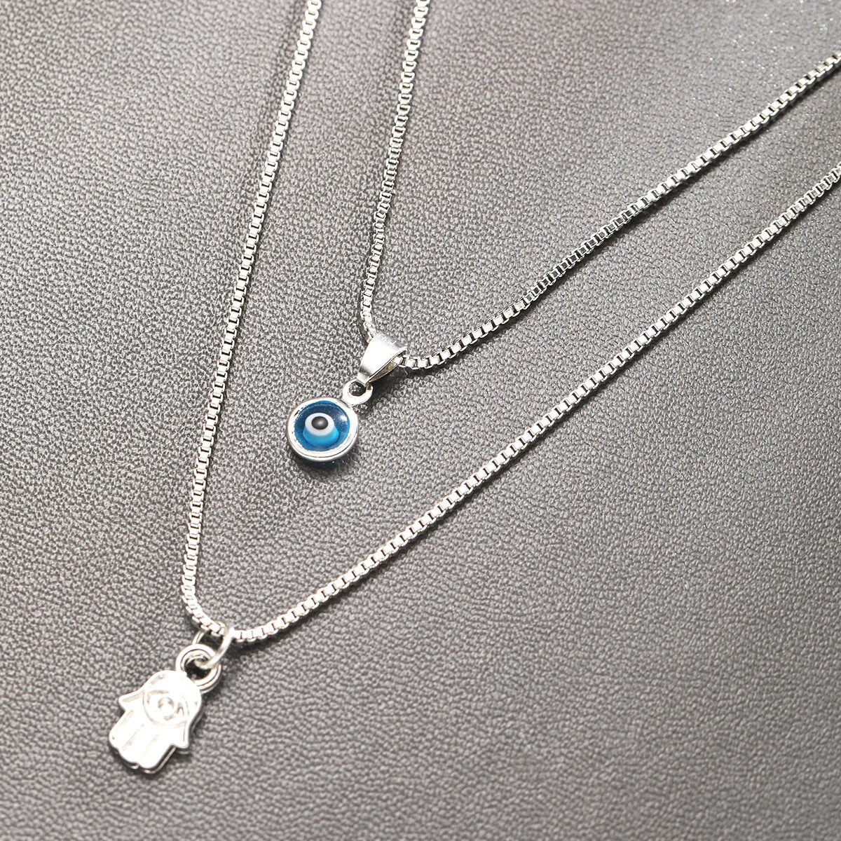 Sahar – Collar de dos filas de mal de ojo