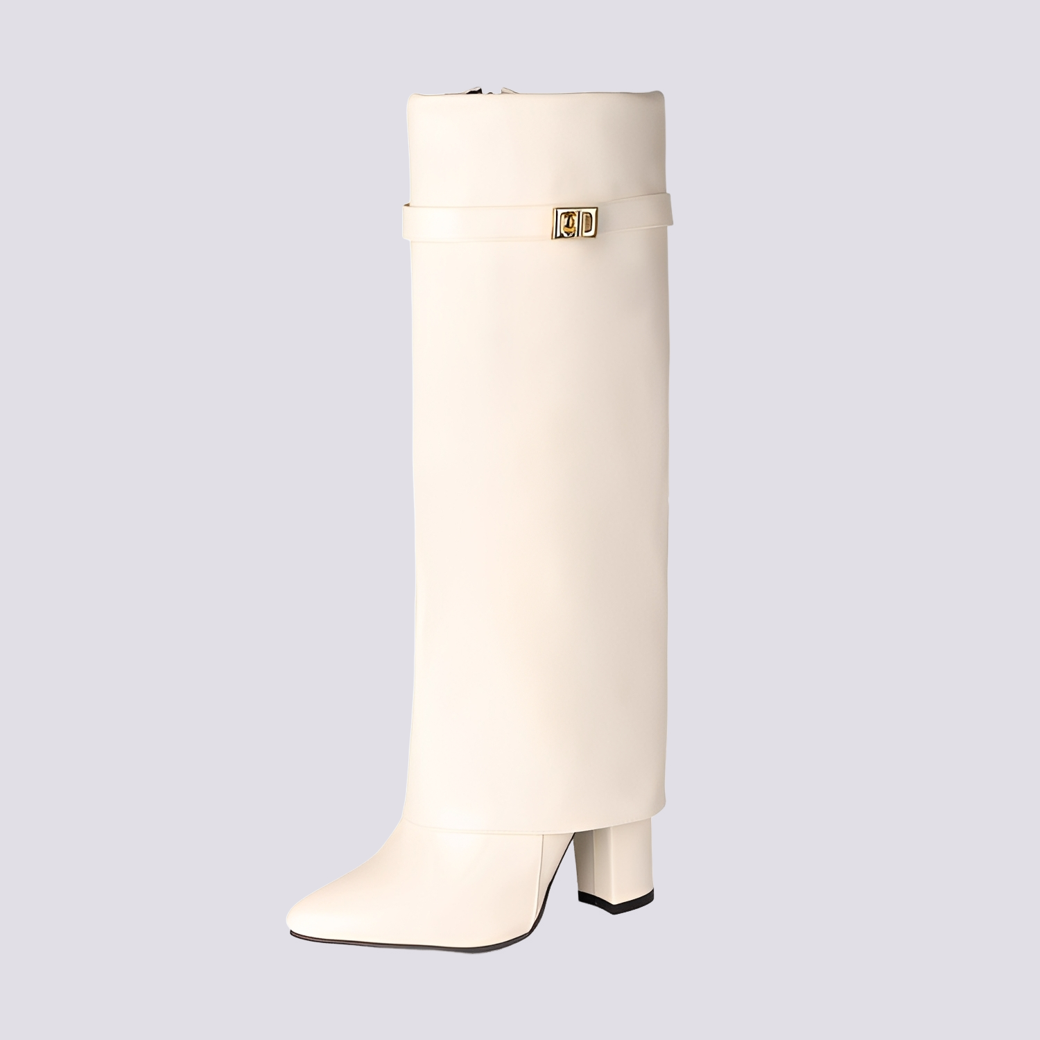 Jacqueline - Botas Elegantes con Tacón de Bloque