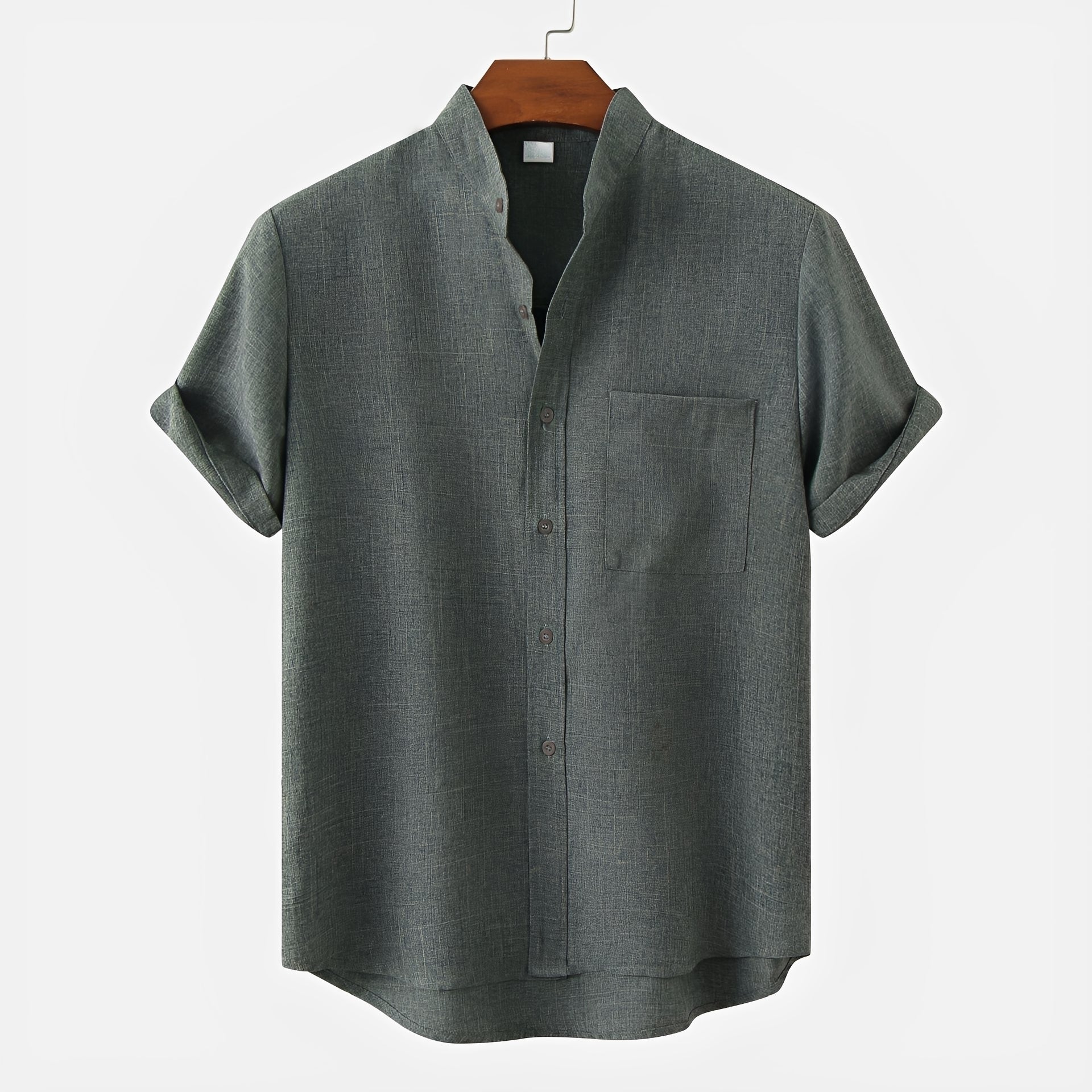 Garrett - Camisa Cómoda de Manga Corta