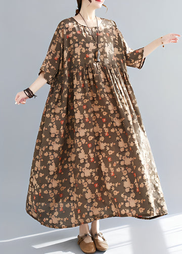 Mariam - Elegante vestido holgado con dobladillo ancho para mujeres